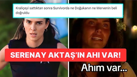 Merve Aydın'ın Bir Türlü Survivor Şampiyonu Olamamasına "Serenay Aktaş'ın Ahı Var" Yorumu