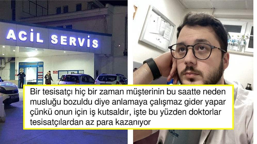 "Gece 3'te Niye Acile Geliyorsunuz? Hiç Anlamıyorum" Diyen Doktora Kullanıcılardan Tepki Yükseldi