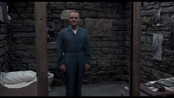 10. Anthony Hopkins'in Hannibal Lecter'ı canlandırdığı “Silence of the Lambs".