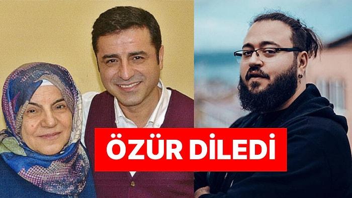 Selahattin Demirtaş'ın Hasta Annesine Küfreden Jahrein Özür Diledi