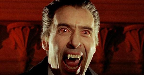 8. Hammer's "Dracula": Bir Dracula alternatifi olarak başarılı ve bazıları için tek vampir klasiği.