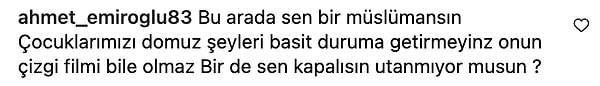 Özellikle de müslüman bir kadının bunu yapması 'utanmıyor musun?' denilerek eleştirildi.