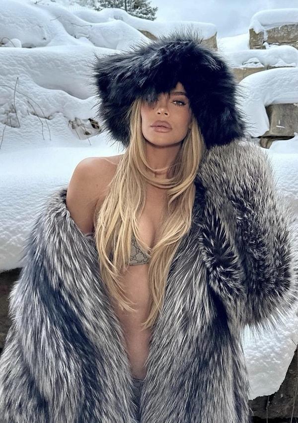 Kendall Jenner'ın karda mini elbisesiyle kameraya yakalanmasından sonra bu kareler "Belli ki genlerinde üşümek yok" dedirtti.