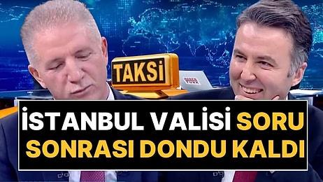 İstanbul Valisi Davut Gül, Gazeteci Mehmet Akif Ersoy'un Taksi Sorusuna Cevap Vermekte Zorlandı