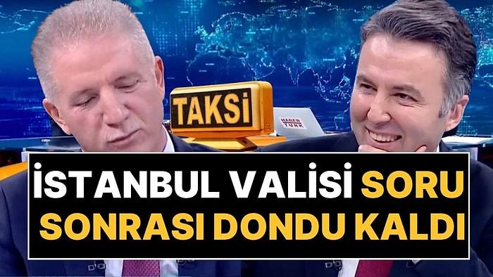 İstanbul Valisi Davut Gül, Gazeteci Mehmet Akif Ersoy'un Taksi Sorusuna Cevap Vermekte Zorlandı