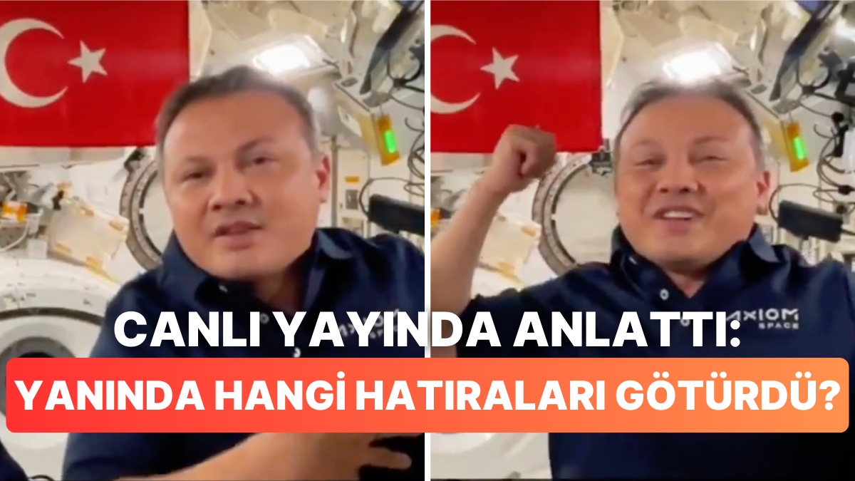 Astronotumuz Alper Gezeravcı Uzaydaki İlk Günlerini Canlı Yayında ...