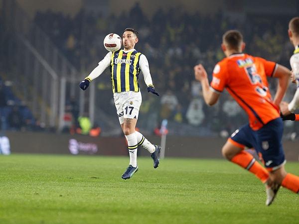Trendyol Süper Lig'in 22. hafta mücadelesinde Başakşehir ile Fenerbahçe karşı karşıya geldi. Maç, 1-0'lık Fenerbahçe galibiyeti ile tamamlandı.