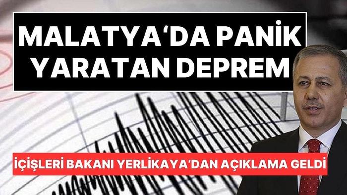 AFAD Duyurdu: Malatya'da 5.2 Büyüklüğünde Deprem!