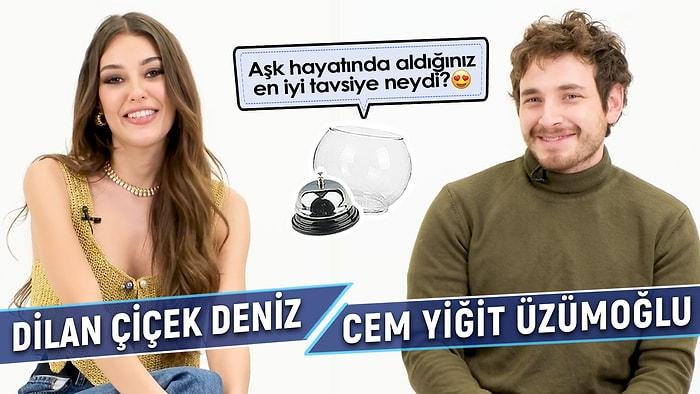 Dilan Çiçek Deniz ve Cem Yiğit Üzümoğlu Sosyal Medyadan Gelen Soruları Yanıtlıyor!