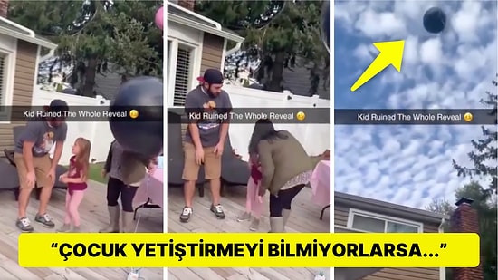 Herkes Çocuk Sahibi Olmasın: Cinsiyet Öğrenme Balonunu Patlatma Sırasında Kızına Tokat Atan Anne