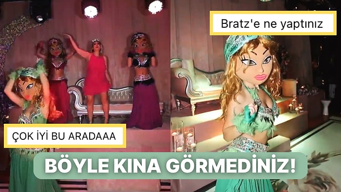 Şimdiye Kadar Gördüğünüz Tüm Kına Gecelerini Unutun! Bratz Bebeklerden Etkileyici Dans Gösterisi