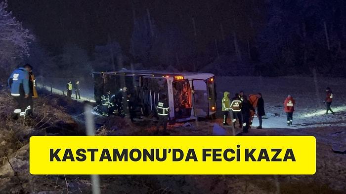 Kastamonu’da Feci Kaza: Yolcu Otobüsü Devrildi, 6 Kişi Hayatı Kaybetti