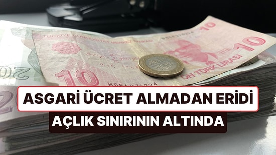Zamlı Maaşı Almadan Eridi: Asgari Ücret Açlık Sınırının Altında Kaldı