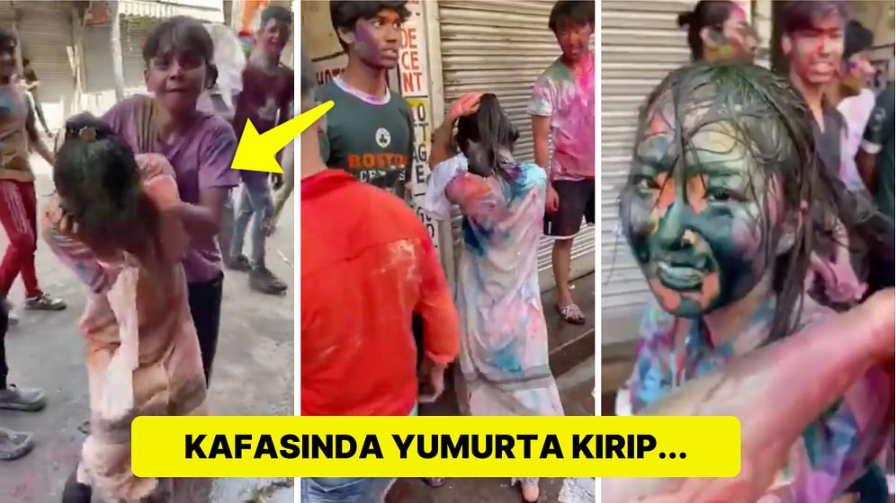 Hindistan'da Holi Festivali'ne Katılan Japon Turist, Erkeklerin Fiziksel Tacizine Uğradı