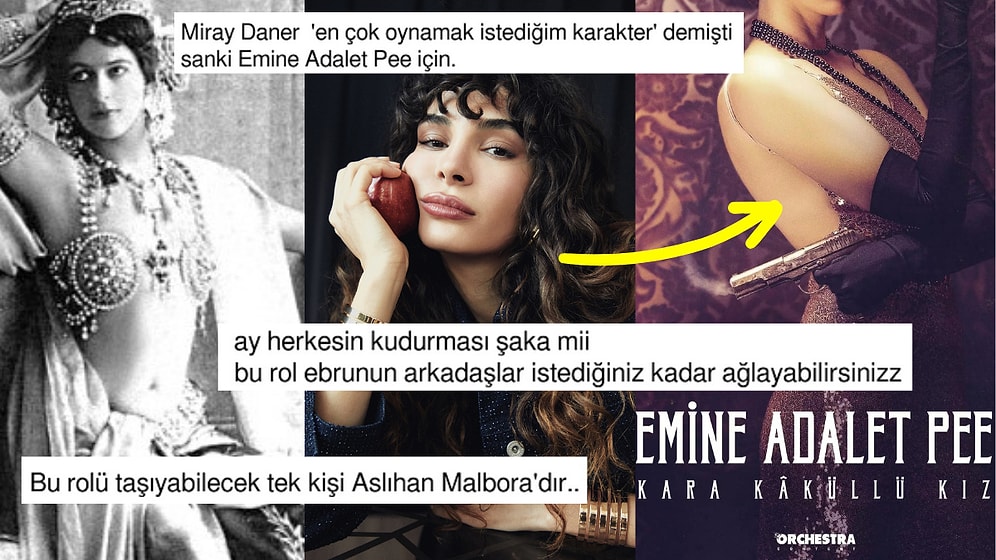 Ebru Şahin 'Türk Mata Hari' Olarak Bilinen Emine Adalet Pee Rolüne Talip Olduğunu Açıklayınca Ortalık Karıştı!