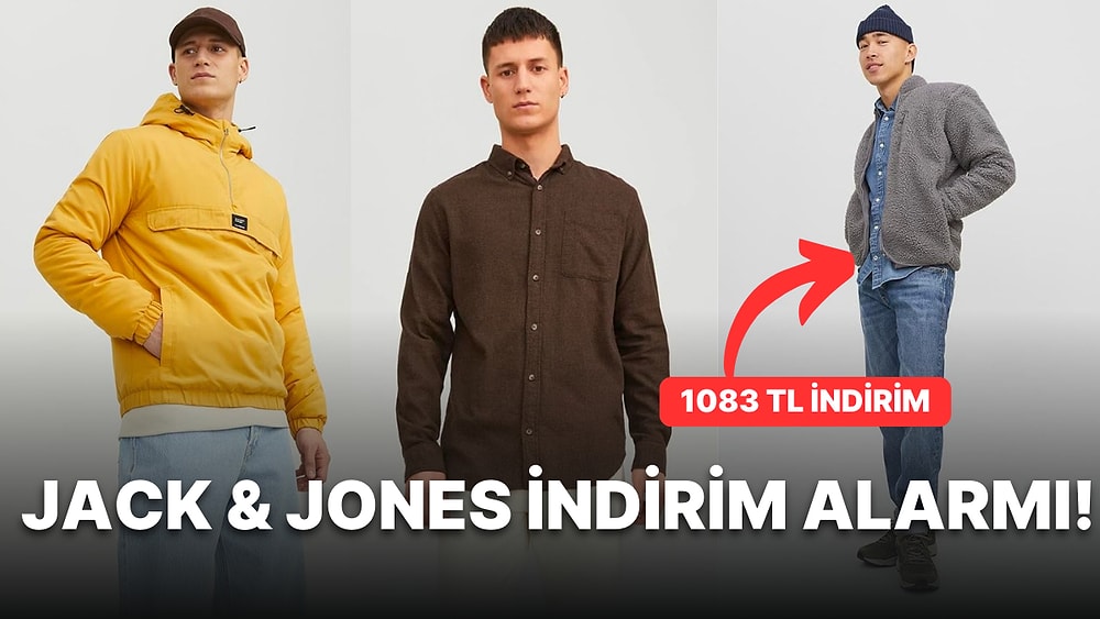 Büyük Jack & Jones İndirimi Başladı! %50'ye Varan İndirimden Hemen Almanız Gereken 12 Parça