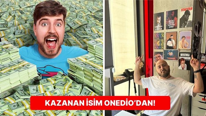 Dünyanın En Ünlü YouTuber'ı Mr.Beast'in 250 Bin Dolar Dağıttığı Çekilişin Kazananlarından Biri Türk Oldu!
