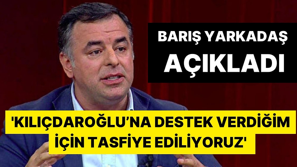 Gazeteci Barış Yarkadaş Açıkladı! CHP'de Kritik İsim İstifa Etti: Açıklama Geldi