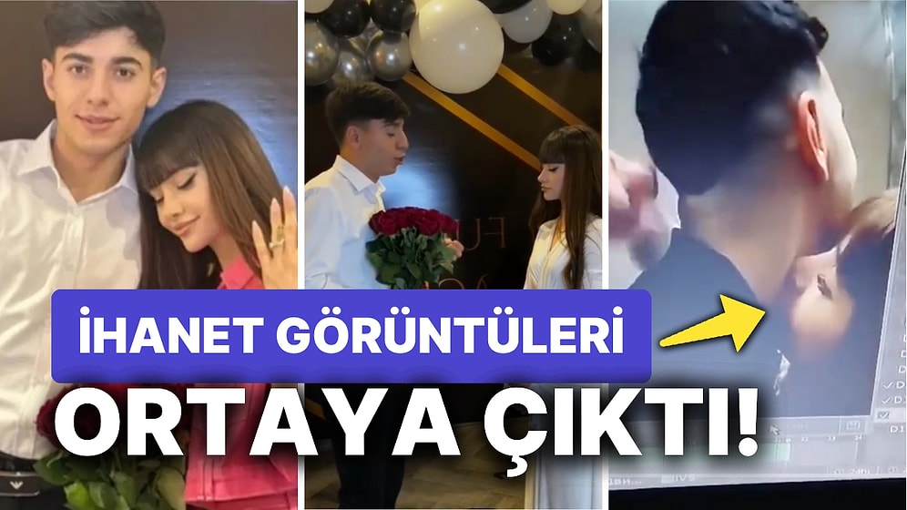 Furkan Ağluç'un TikTok'tan Tanışıp Evlenme Teklifi Ettiği Nia'nın İhanet Görüntüleri Ortalığı Fena Karıştırdı!