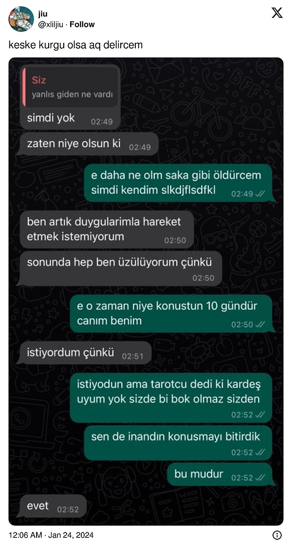 10. Gerçekten keşke kurgu olsaymış.😂