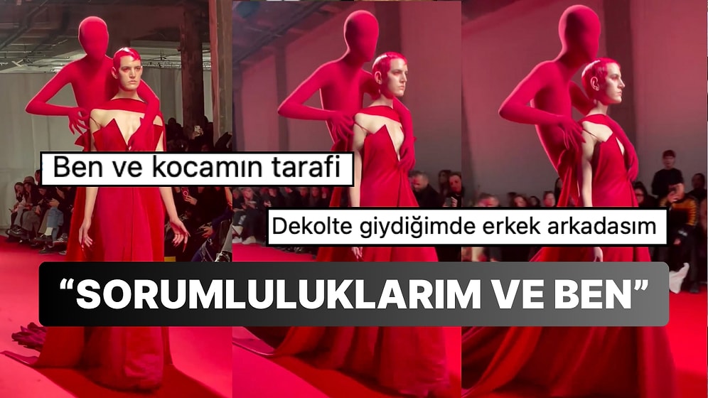 Paris Moda Haftası'ndaki Robert Wun Tasarımı Elbise "Aldığım Elbiseyi Giymek İçin Bekleyen Kardeşim" Dedirtti
