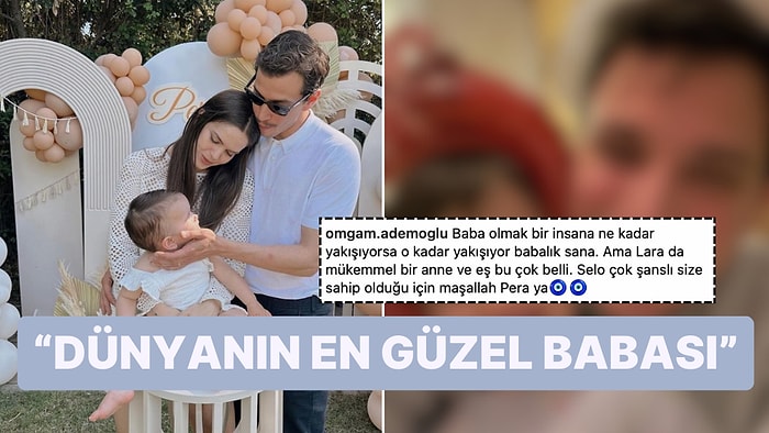 Ömer Dizisinin Yıldızı Selahattin Paşalı'nın Kızı Pera'yla Mutlu Aile Pozu Gözlerinizden Kalpler Çıkartacak