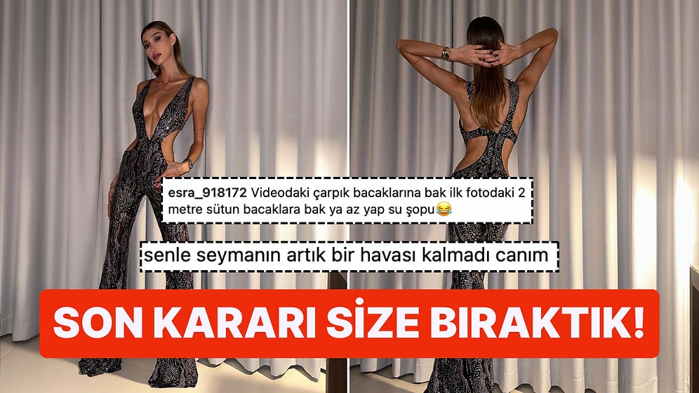 Son Kararı Size Bıraktık: Şevval Şahin'in Ortalığı Birbirine Katan Son Pozu Şık mı? Şop mu?