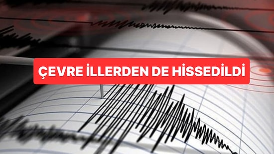 AFAD Duyurdu: İzmir'de Deprem