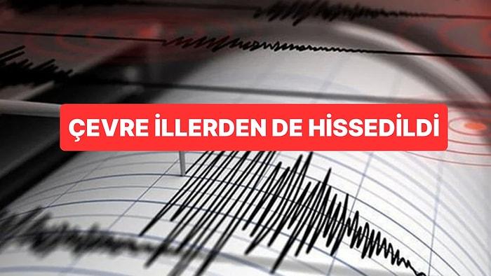 AFAD Duyurdu: İzmir'de Deprem