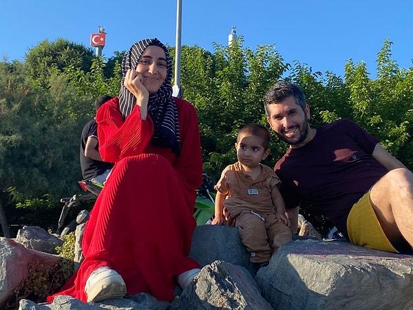 32 haftalık hamile Mizgin Güçlü ve eşi Murat Güçlü, yanlarındaki küçük çocuklarıyla birlikte minibüsle hastaneye kontrole gidiyordu.