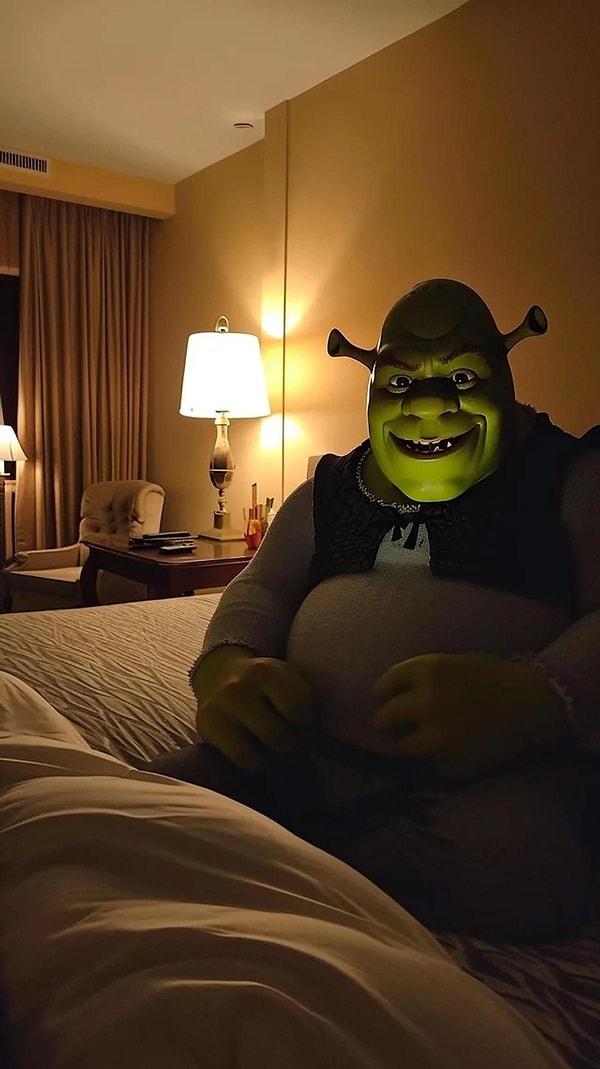 "Nightmares with Shrek..."