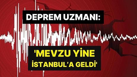 'Mevzu Yine İstanbul'a Geldi' Diyen Prof. Dr. Okan Tüysüz'den Açıklama Geldi