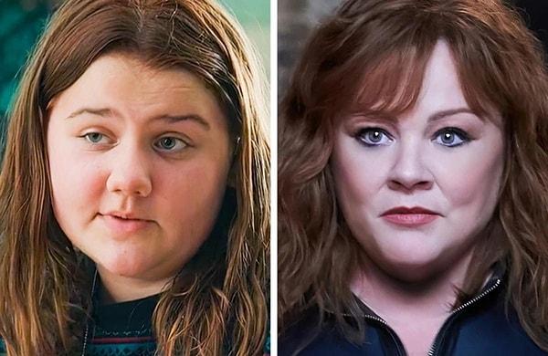 Melissa McCarthy and her daughter in "Thunder Force."