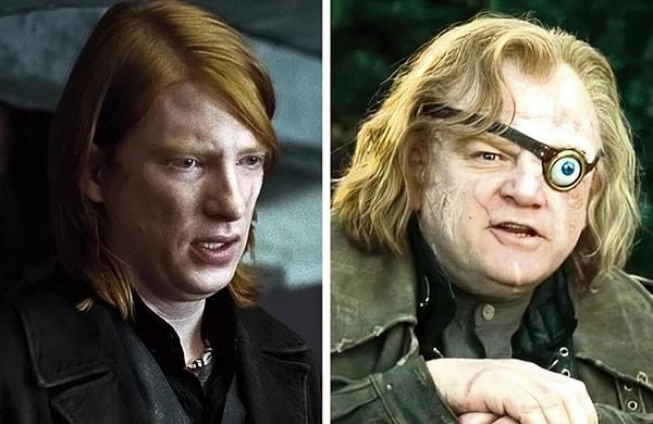 Domhnall and Brendan Gleeson in the "Harry Potter" series.