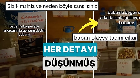 Eve Arkadaşıyla Geleceğini Söyleyen Kızı İçin İçkilerden Kül Tablasına Kadar Detaylı Bir Hazırlık Yapan Baba