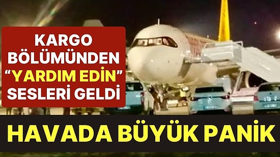 Kargo Bölümünden 'Yardım Edin' Sesi Geldiği İddia Edilen Uçak Antalya'ya Acil İniş Yaptı