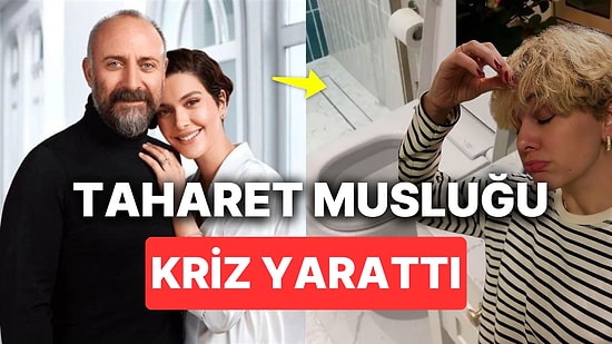 Bergüzar Korel ve Halit Ergenç'in Londra'daki Lüks Evlerinin En Büyük Problemi Taharet Musluğu Olmuş
