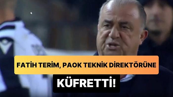 Panathinaikos Teknik Direktörü Fatih Terim, PAOK Teknik Direktörü Razvan Lucescu'ya Küfretti!