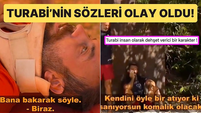 Survivor'da Sercan'ın Sakatlanmasına "Palavra" Diyen Turabi'nin Sözleri Tepki Çekti!