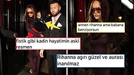 Ünlü Şarkıcı Rihanna, ASAP Rocky ile Paris Erkek Giyim Moda Haftası'nda Ailecek Boy Gösterdi!