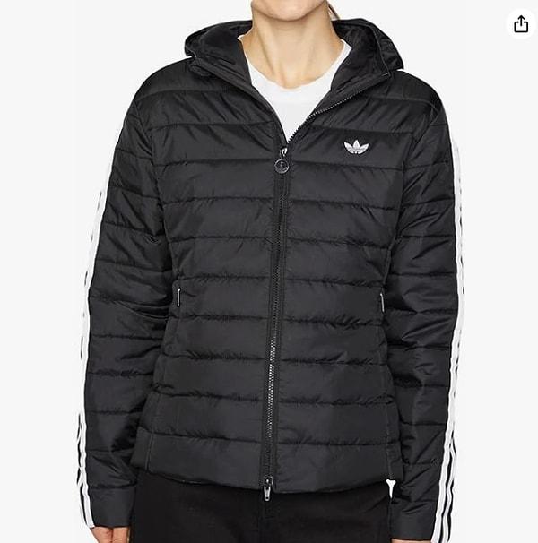 Adidas Kapüşonlu Premium Slim Ceket Kadın