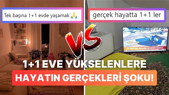 1+1 Ev Romantizmine Gerçeklerle Yanıt Vererek Hayalleri Siyah Poşete Koyduran Kullanıcılar