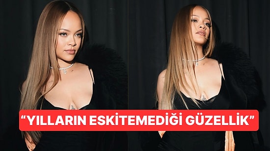 ASAP Rocky'nin Paris Moda Haftası Konserinde Görülen Rihanna Yine ve Yeniden Güzelliğiyle Herkesi Mest Etti