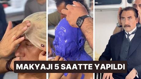 'Zaferin Rengi' Filminde Atatürk'ü Canlandıran Oyuncunun Makyajı Çok Konuşuldu!