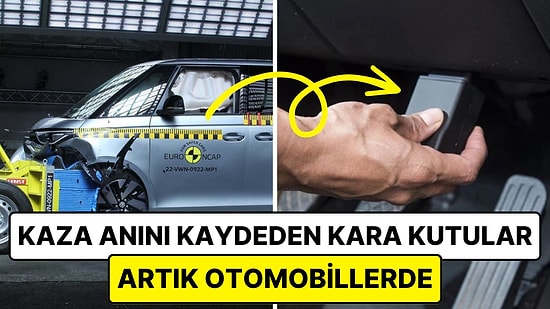 Uçaklarda Bulunan Kara Kutular, Bundan Böyle Otomobillerde de Kullanılacak!