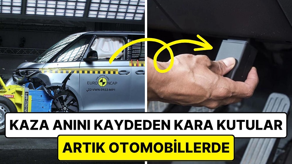 Uçaklarda Bulunan Kara Kutular, Bundan Böyle Otomobillerde de Kullanılacak!