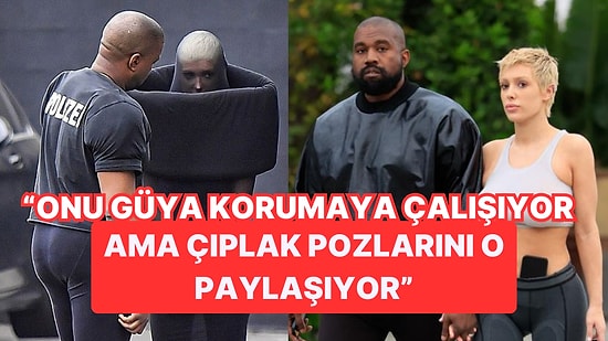 Kaç Kurtar Kendini Bianca! Kanye West'ten Çıplak Pozlarını Paylaştığı Eşine Sosyal Medya Yasağı