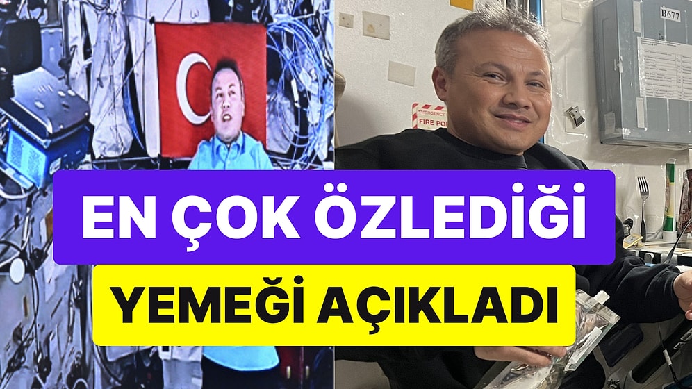 Alper Gezeravcı Merak Edilen Sorulara Yanıt Verdi! Uzayda En Çok Hangi Yemeği Özlediğini de Açıkladı