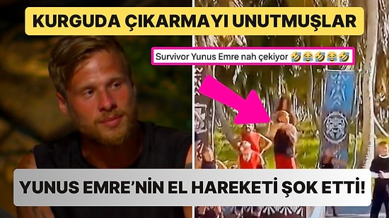 Survivor'da "Şlak" Sesiyle Ekrana Kilitlenen İzleyici Yunus Emre'nin Hareket Çektiğini Görünce Şok Oldu!