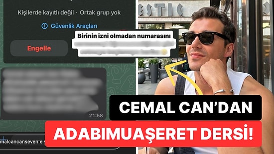 Telefon Numarasının Elden Ele Dolaştığını Öğrenip Şok Geçiren Cemal Can Canseven, Taşı Gediğine Koydu!